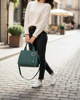 Fineur - Handbag RingBloom - Green